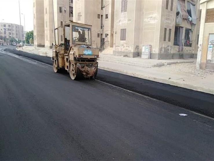 اعمال ترميم وصيانة لعدد من الشوارع الداخلية بمدينة الزقازيق