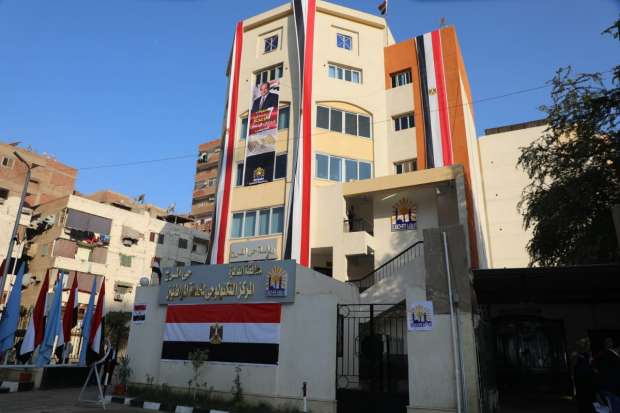المبنى الجديد لحي المرج بالقاهرة