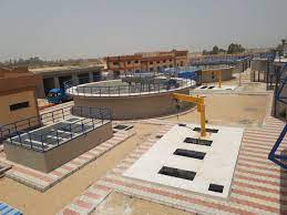 محطة معالجة صرف صحي قري شمال قنا