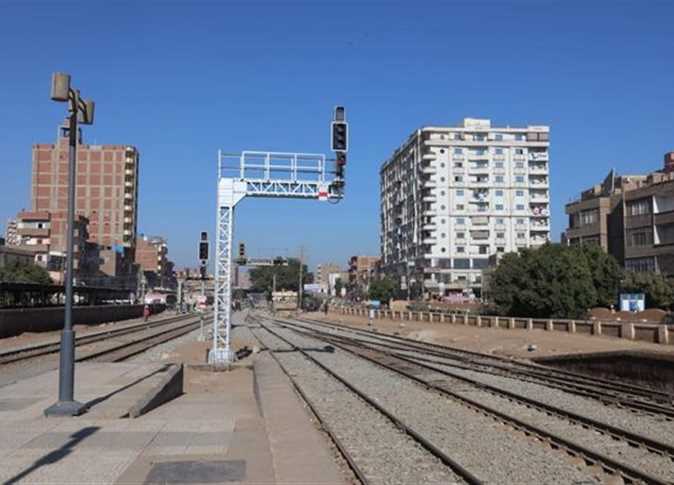 تطوير نظم الإشارات على خط سكة حديد بنها بورسعيد