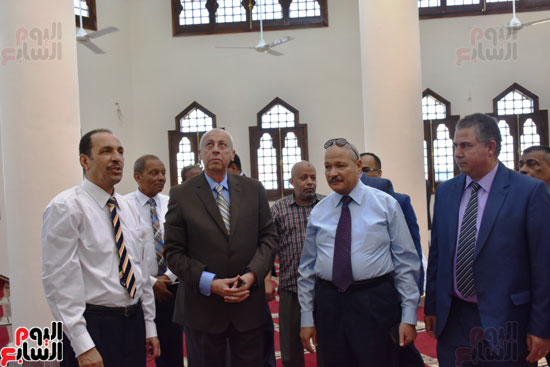 افتتاح المسجد الجديد بكلية هندسة الطاقة بجامعة أسوان