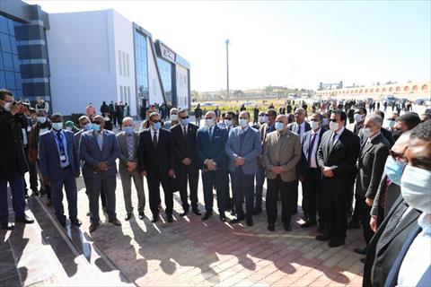 المبنى الإداري الجديد لجامعة أسوان بمدينة صحاري