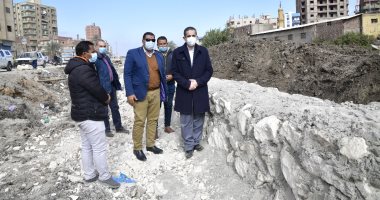 رصف طريق ترعة المعامل "طريق ميت حبيش الجديد"