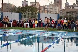 حمام السباحة التدريبي بمركز شباب بنى مزار