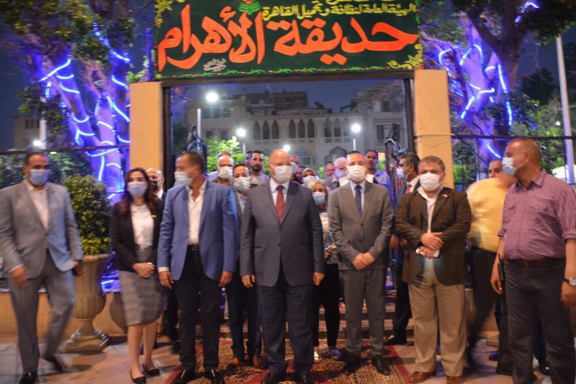 تطوير ورفع كفاءة حديقة "الأهرام" بمصر الجديدة