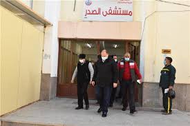 إنشاء مبنى الأشعة المقطعية بمستشفى صدر أسيوط