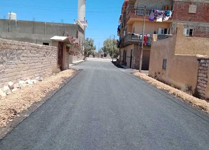 رفع كفاءة وتوسعة وتطوير شارع الإمام مالك بمنطقة علم الروم بمطروح