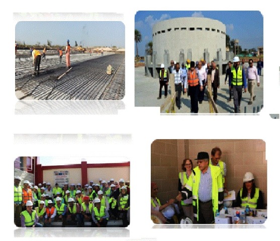 إنشاء محطة معالجة الصرف الصحي بقرية سنيطة الرفاعية