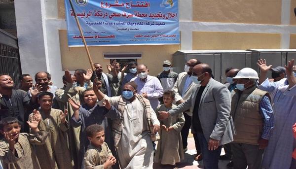 إحلال وتجديد محطة صرف صحي قرية درنكة