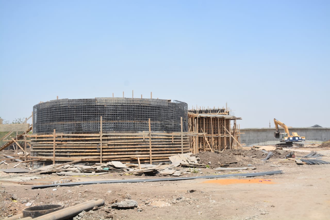 مشروع محطة معالجة صرف صحى القشيش