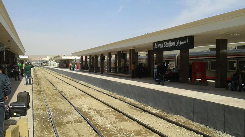 رفع كفاءة وتطوير محطة سكة حديد أسوان