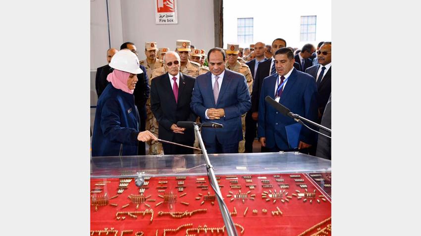 إنشاء مصنع ٣٠٠ الحربي بشركة أبو زعبل للصناعات المتخصصة