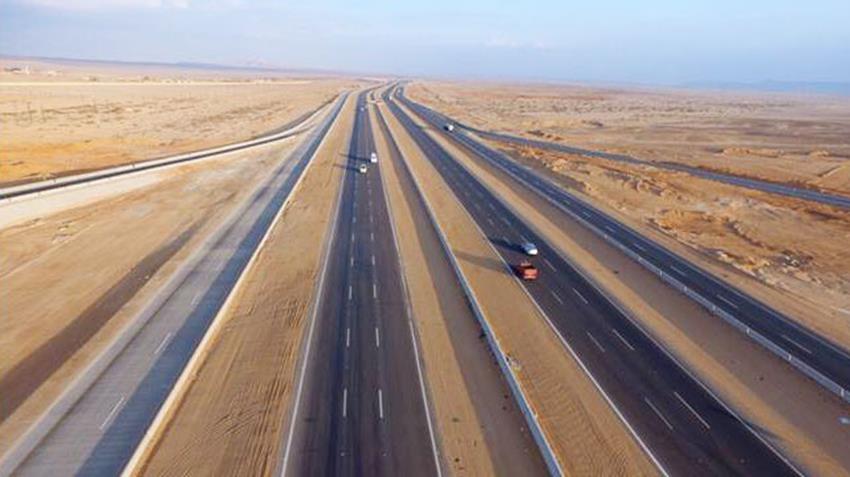 تطوير وتوسعة طريق القاهرة -السويس الصحراوي