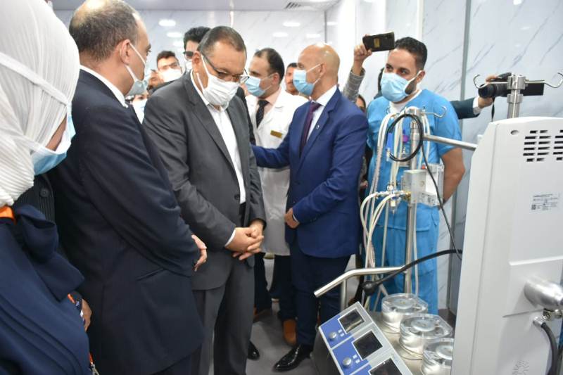 افتتاح قسم جراحة القلب المفتوح بمستشفى الزقازيق العام
