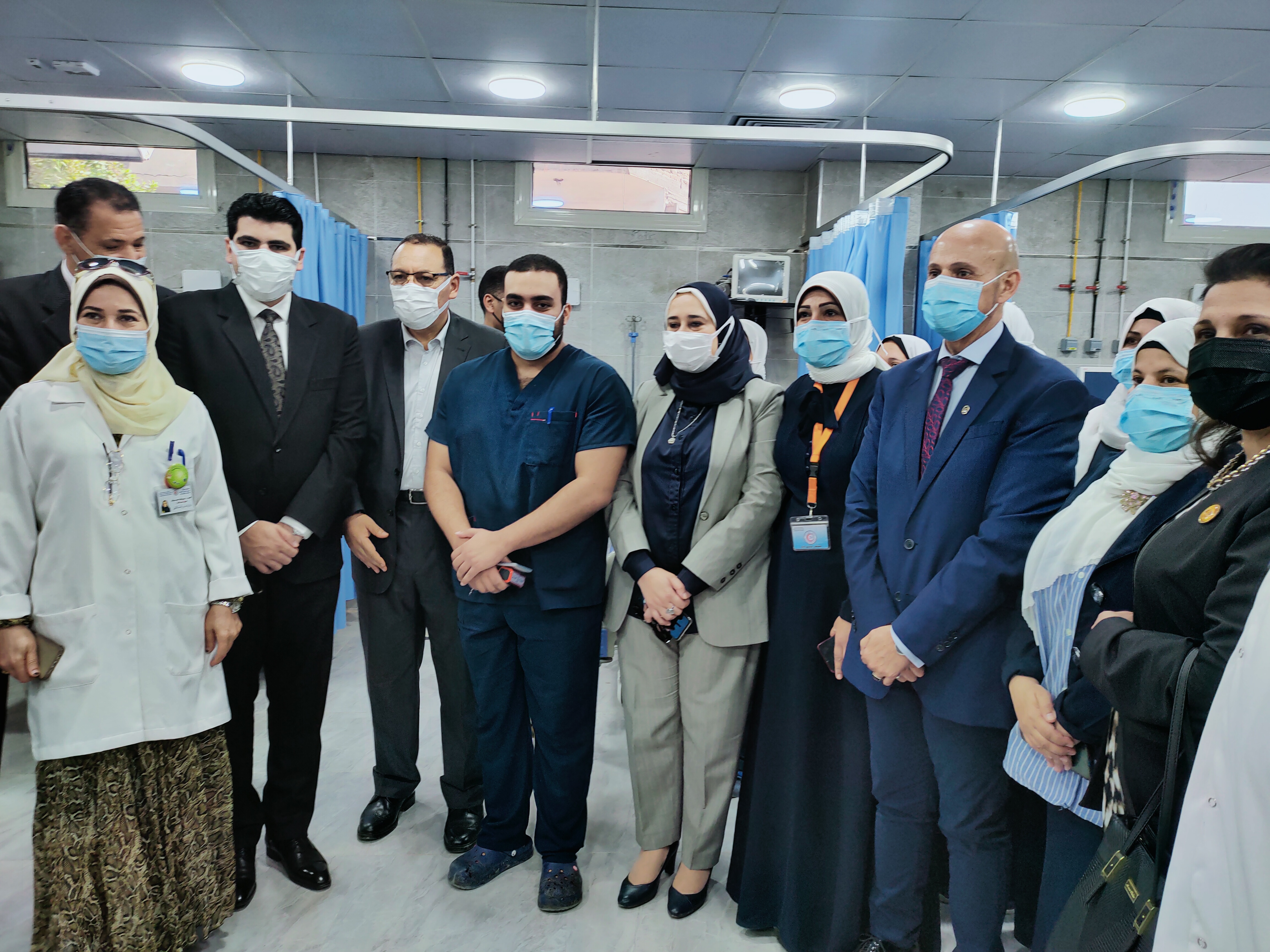 افتتاح قسم جراحة القلب المفتوح بمستشفى الزقازيق العام