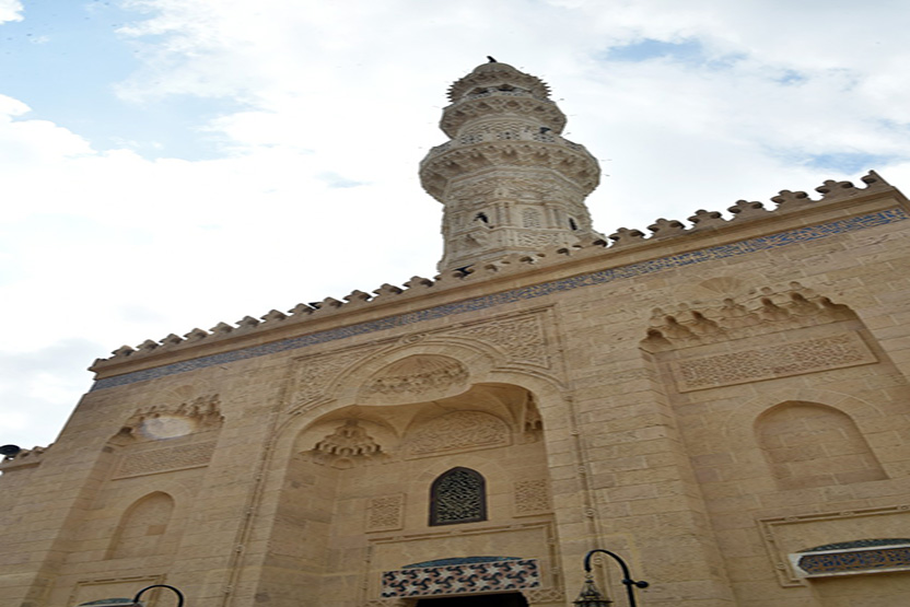 أعمال ترميم مسجد الإمام الشافعى