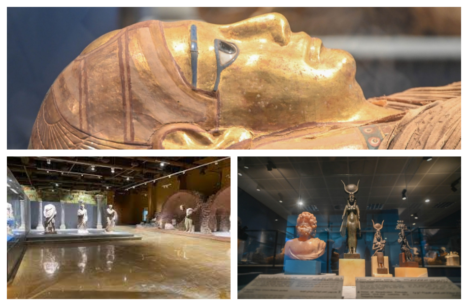 متحفي الآثار بمطار القاهرة الدولي