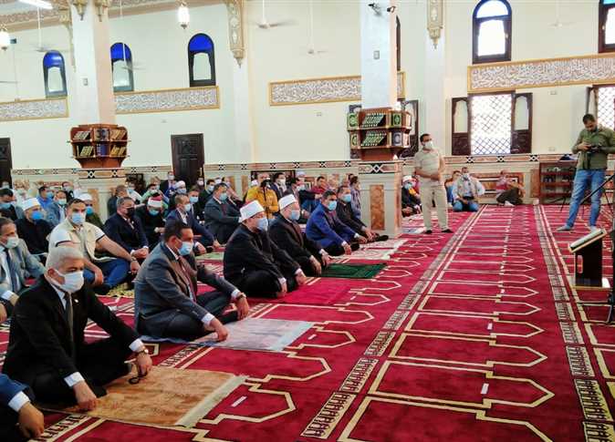 إفتتاح مسجد عمرو بن الخطاب بدمنهور