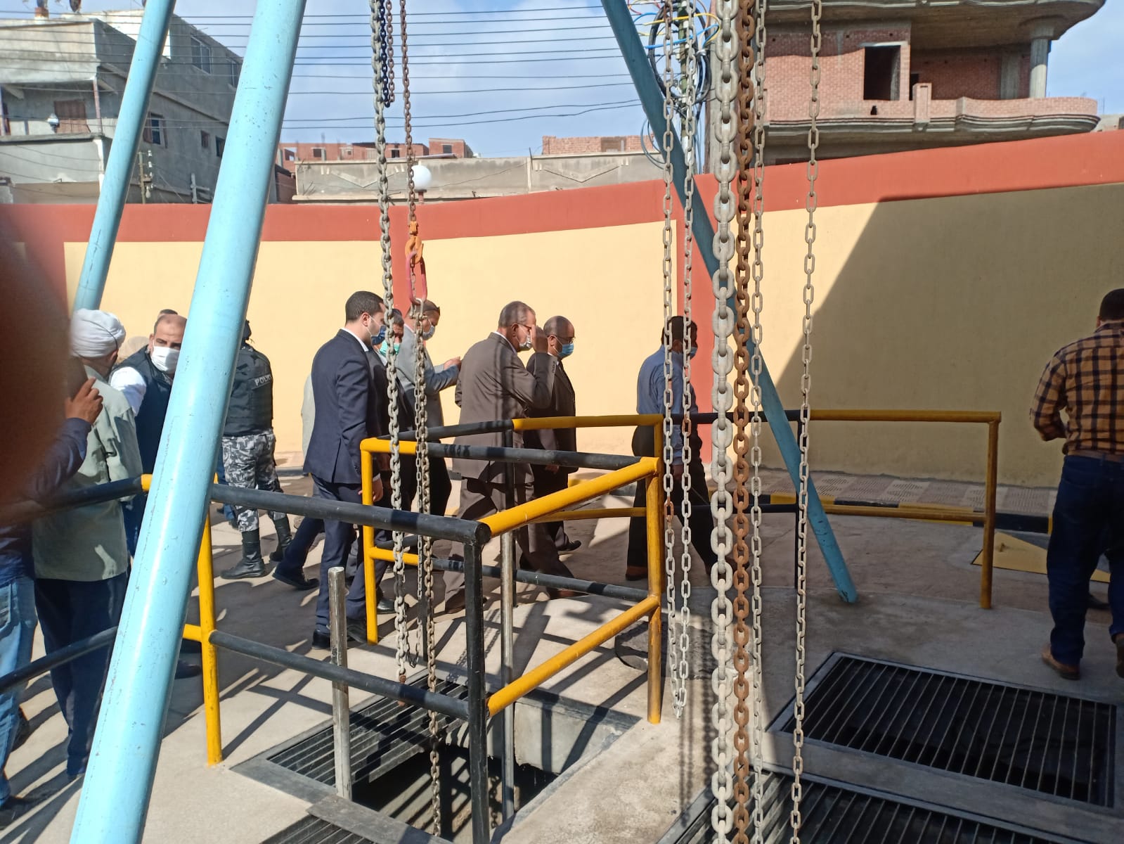 مشروع صرف صحى قرية كفر مجر بدسوق