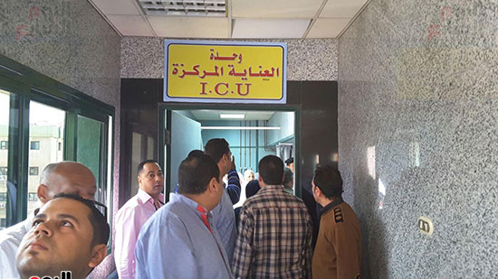 مبنى العناية المركزة بمستشفى دمنهور التعليمى