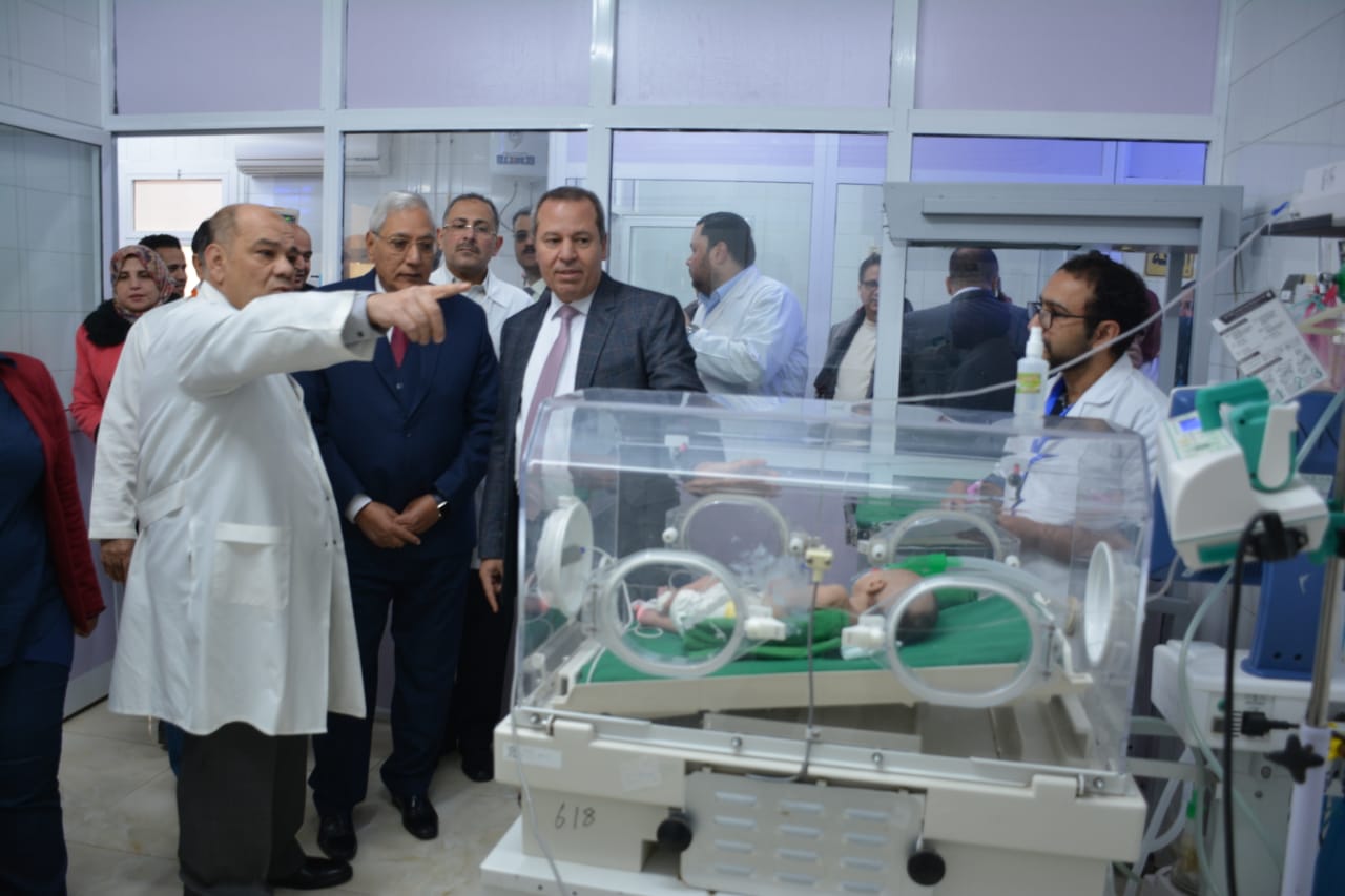 توسعات مستشفى ميت غمر العام