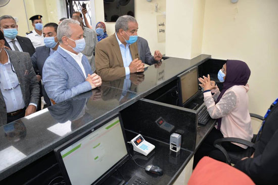 مركز خدمة المواطنين بمدينة طيبة الجديدة