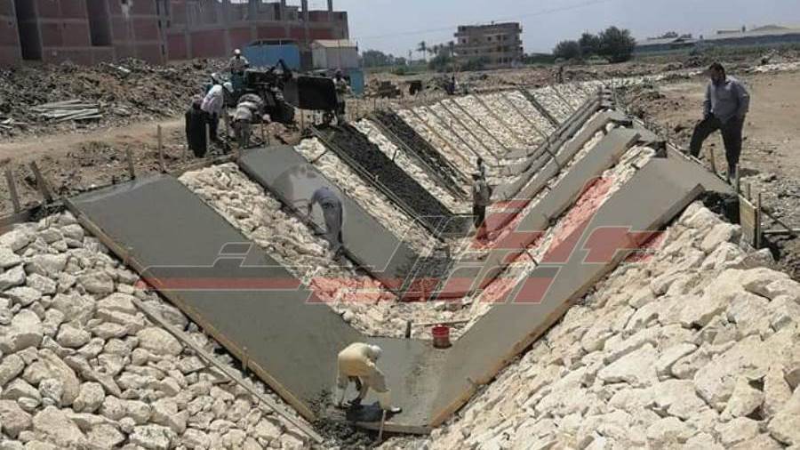 تأهيل ترعة ميت أبو علي - الشرقية