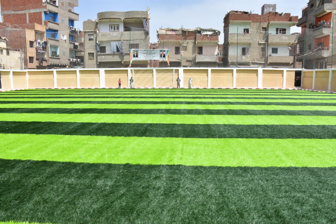 ثلاثة ملاعب جديدة بمراكز "كفر حسان، طليمة، ميت عساس" بمحافظة الغربية
