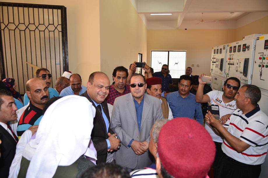 لوحة توزيع المهندس سيد مختار للكهرباء بوسط مدينة مرسى مطروح
