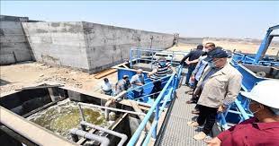 محطة معالجة صرف صحى كفور الغاب التابعة لمركز ومدينة كفر سعد بدمياط