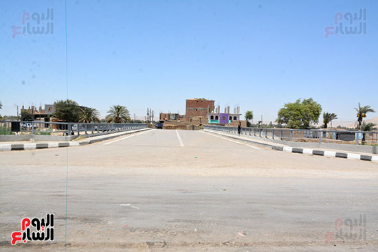 كوبرى " البلابيش المستجدة " بمحافظة سوهاج