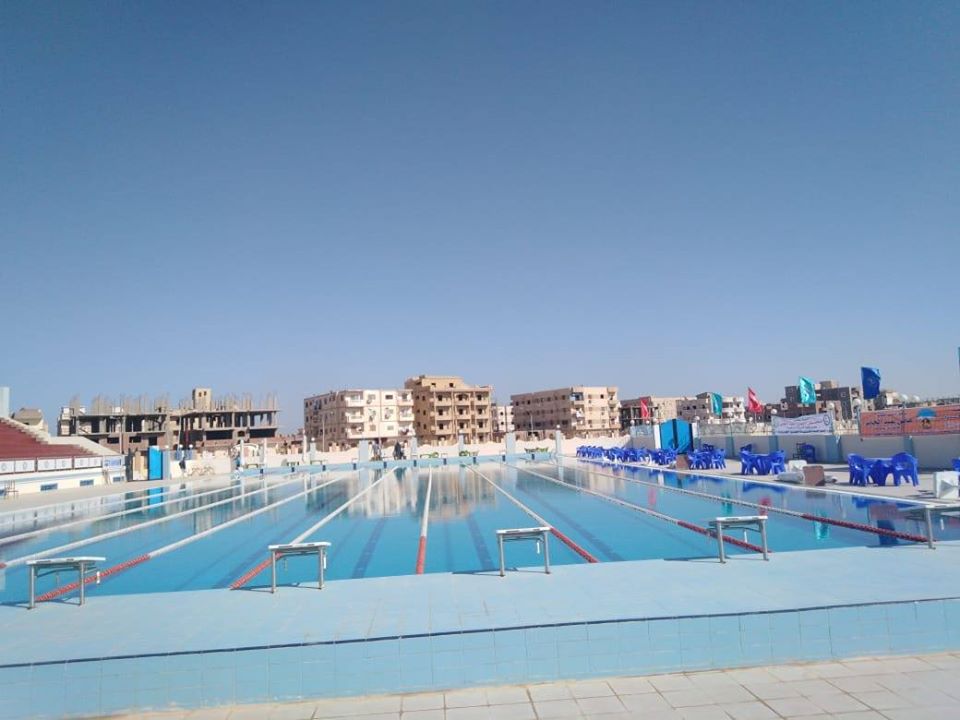 مجمع حمام السباحة الأوليمبي بجامعة بني سويف‎